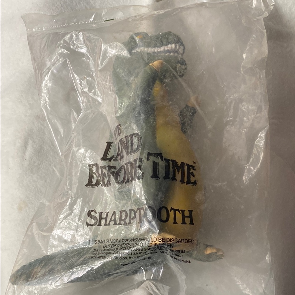 Sharptooth Reptile Toy - Green and Yellow
